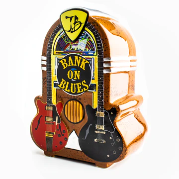 Bank on Blues Piggy Bank