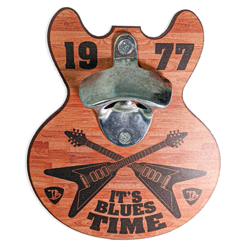 Wall Mounted Guitar Bottle Opener