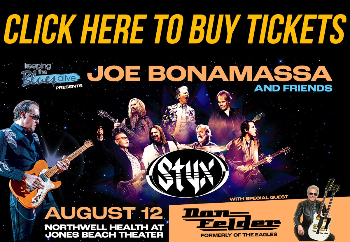 Bonamassa Styx Don Felder Northwell Health